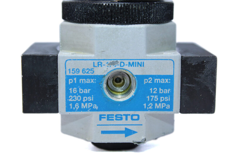 FESTO LR-1/4-D-MINI PRESSURE REGULATOR 159625 - Image 3