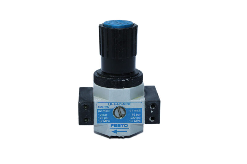 FESTO LR-1/4-D-MINI PRESSURE REGULATOR 159625 - Image 4