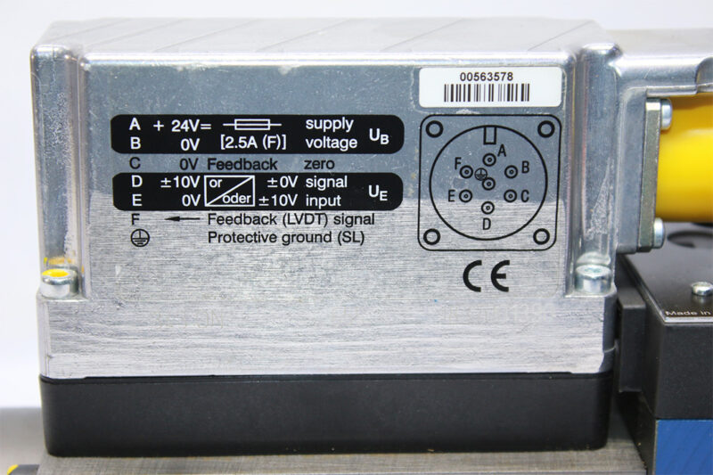 REXROTH 0811404770 PROPORTIONAL VALVE 4WRPE 10 E50SJ-2X/G24K0/A1M - Image 6