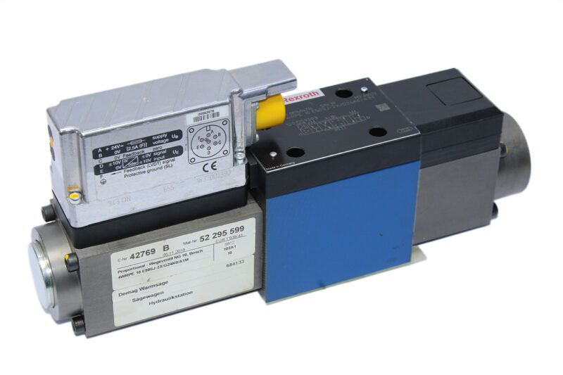 REXROTH 0811404770 PROPORTIONAL VALVE 4WRPE 10 E50SJ-2X/G24K0/A1M - Image 8