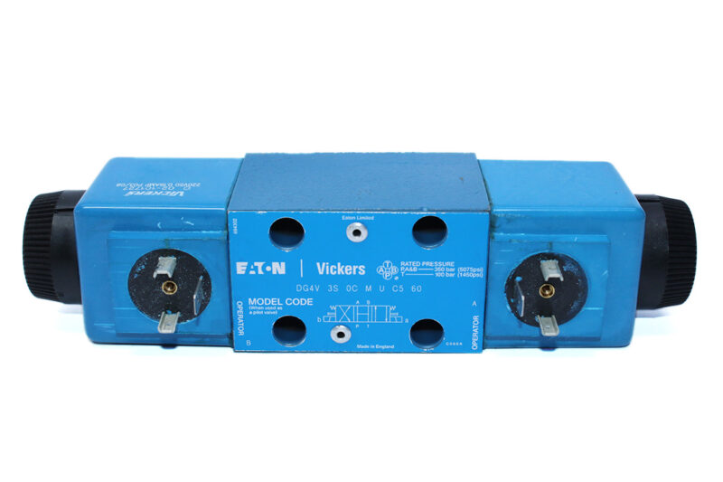 VICKERS DG4V 3S 0C M U C5 60 SOLENOID OPERATED DIRECTIONAL VALVE - Image 3