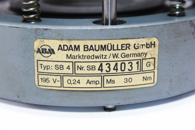 ADAM BAUMMULLER SB 4 MAGNETIC CLUTCH COIL BRAKE