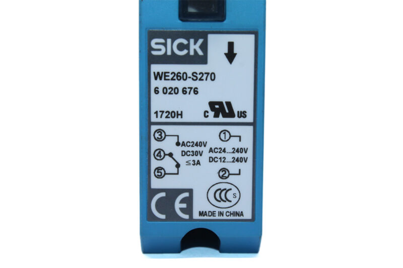 SICK WE260-S270 THROUGH-BEAM PHOTOELECTRIC SENSOR 6020676