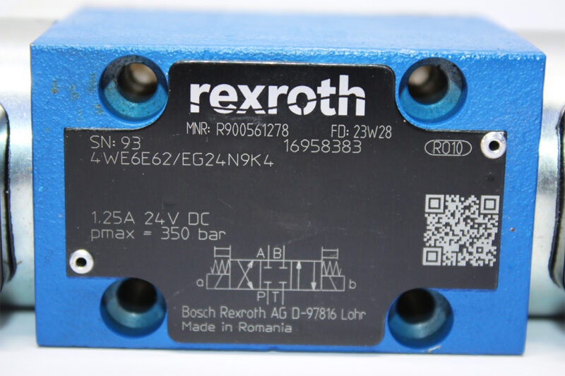 REXROTH R900561278 DIRECTIONAL CONTROL VALVE 4WE6E62/EG24N9K4