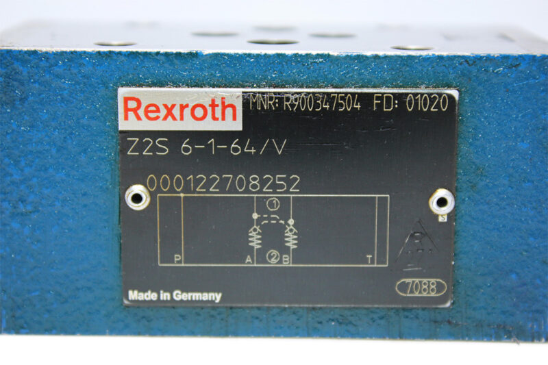 REXROTH R900347504 CHECK VALVE Z2S6-1-64/V