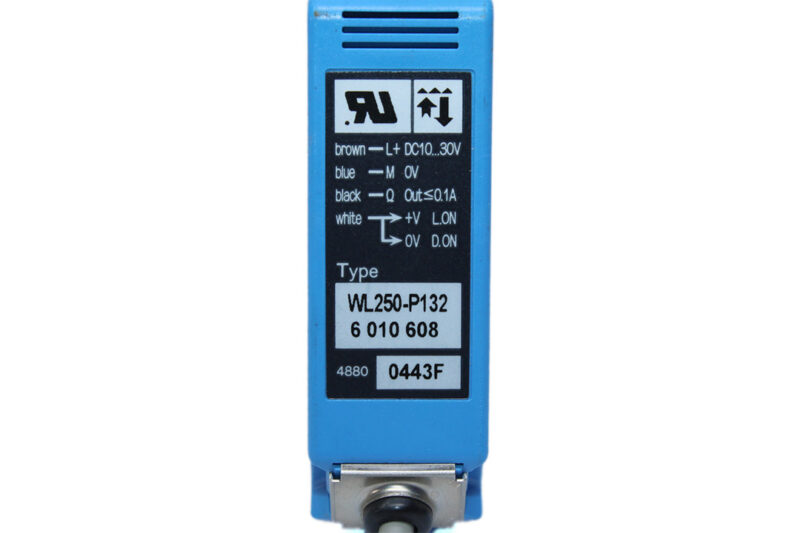 SICK WL250-P132 PHOTOELECTRIC RETRO-REFLECTIVE SENSOR 6010608