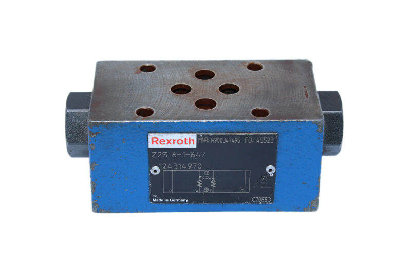 REXROTH R900347495 CHECK VALVE SANDWICH PLATE Z2S6-1-64/ - Image 3