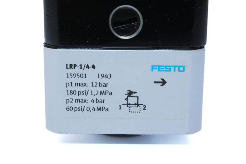 FESTO LRP-1/4-4 PRESSURE REGULATOR 159501 - Image 3