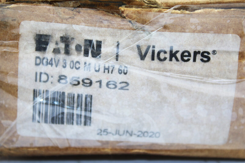 VICKERS DG4V 3 0C M U H7 60 SOLENOID OPERATED DIRECTIONAL VALVE