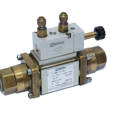 COAX 5-VMK 10 NC COAXIAL EXTERNALLY CONTROLLED VALVE