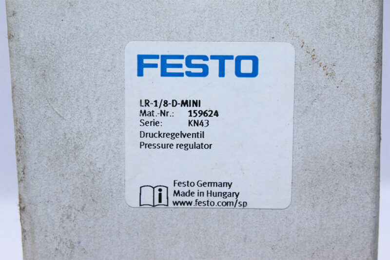 FESTO LR-1/8-D-MINI PRESSURE REGULATOR 159624