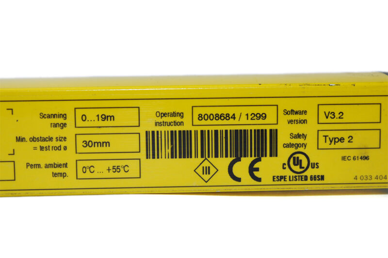 SICK C20E-105303A11 SAFETY LIGHT CURTAIN 1016484 - Image 3