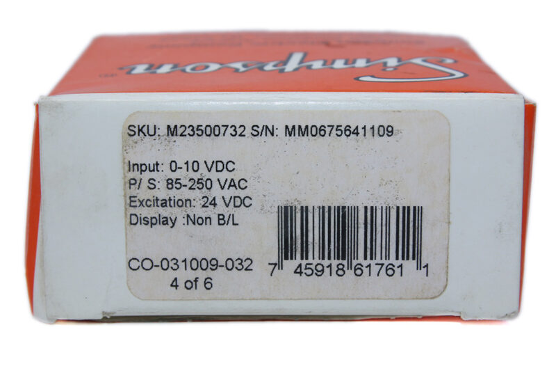 SIMPSON M23500732 DIGITAL PANEL METER