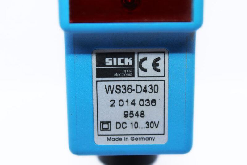SICK WS36-D430 THROUGH-BEAM PHOTOELECTRIC SENSOR 2014036