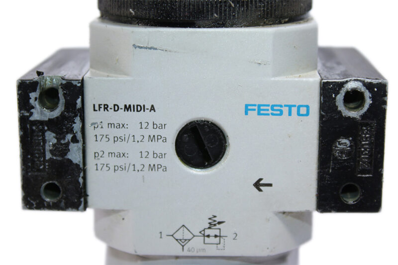 FESTO LFR-1/2-D-O-MIDI-A FILTER REGULATOR 162698 - Image 3