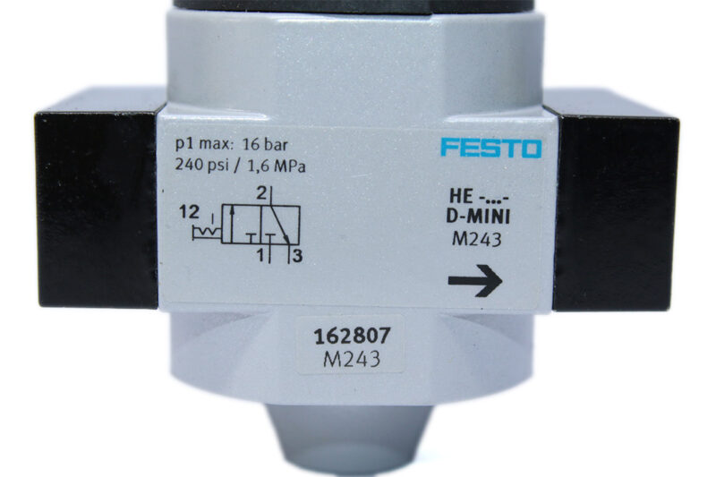 FESTO HE-1/4-D-MINI ON/OFF VALVE 162807