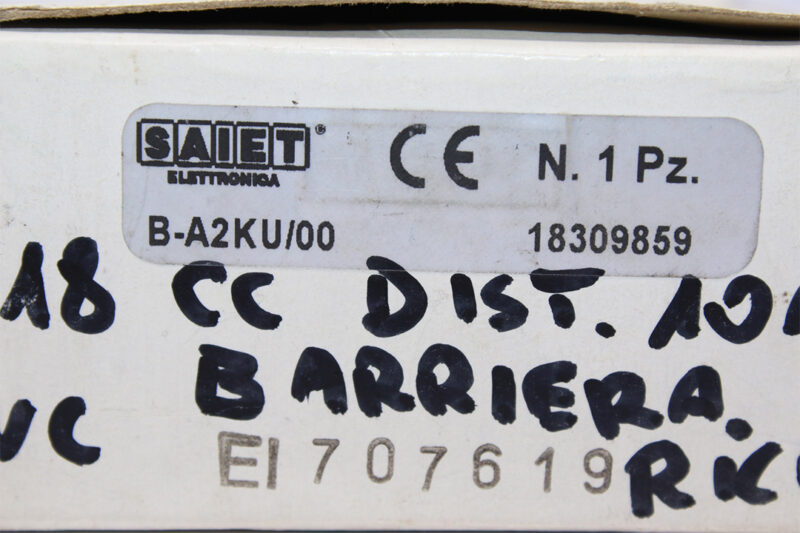 SAIET B-A2KU/00 INDUCTIVE PROXIMITY