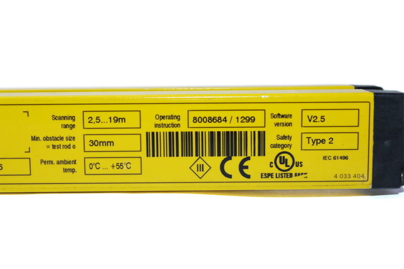 SICK C20S-105203A11 SAFETY LIGHT CURTAIN 1016593 - Image 3