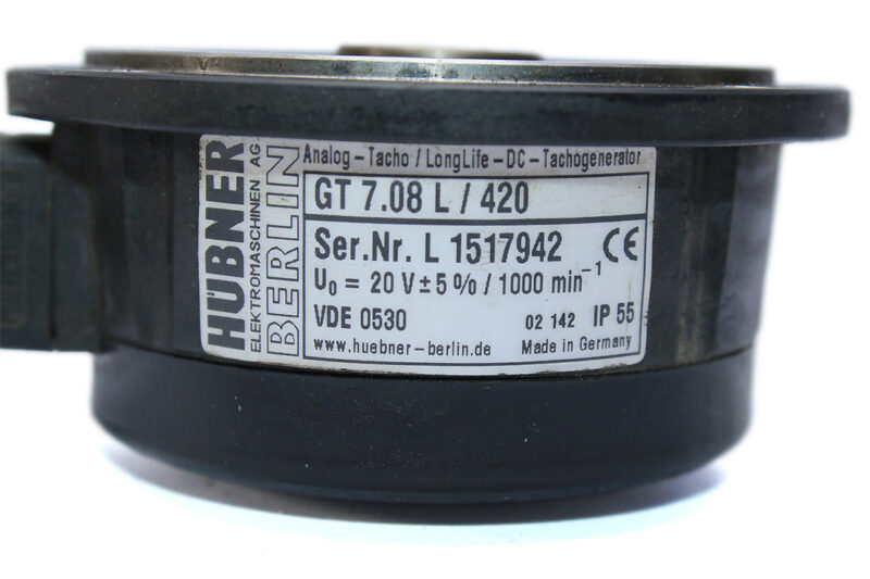 HUBNER BERLIN GT 7.08L/420 TACHO GENERATOR