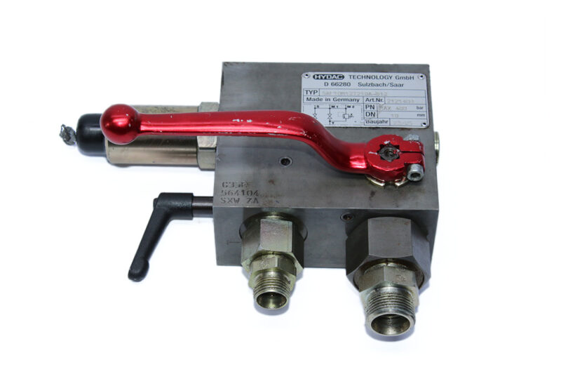 HYDAC SAF10M12T210A-S12 SAFETY AND SHUT-OFF BLOCK 2121403 - Image 3