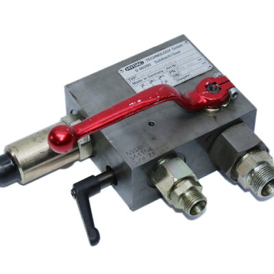 HYDAC SAF10M12T210A-S12 SAFETY AND SHUT-OFF BLOCK 2121403