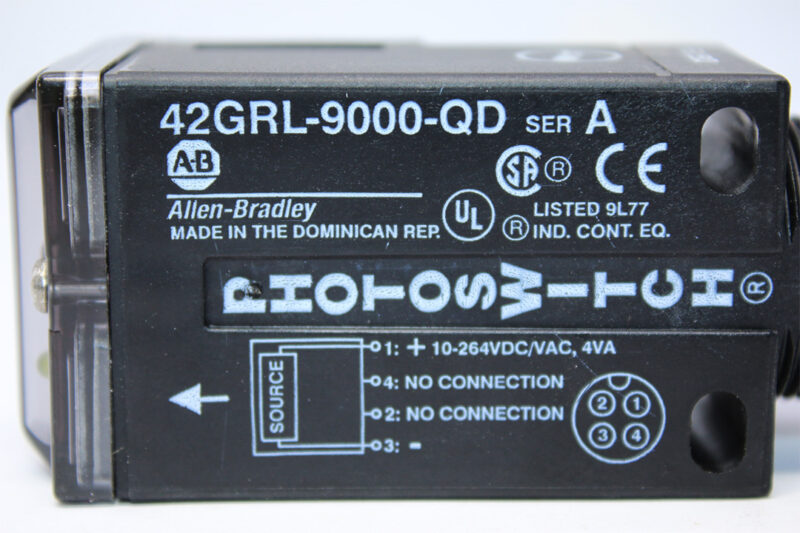 ALLEN-BRADLEY 42GRL-9000-QD PHOTOELECTRIC SENSOR