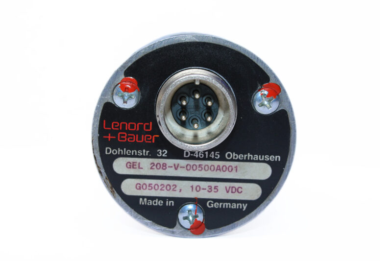 LENORD+BAUER GEL 208-V-00500A001 INCREMENTAL ROTARY ENCODER - Image 3