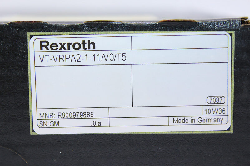 REXROTH R900979885 VALVE AMPLIFIER VT-VRPA 2-1-11/V0/T5