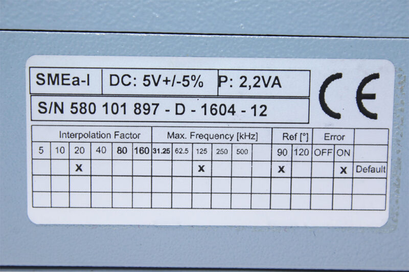 SCHNEEBERGER SMEA-I CONVERTER SIGNAL UNIT 5V