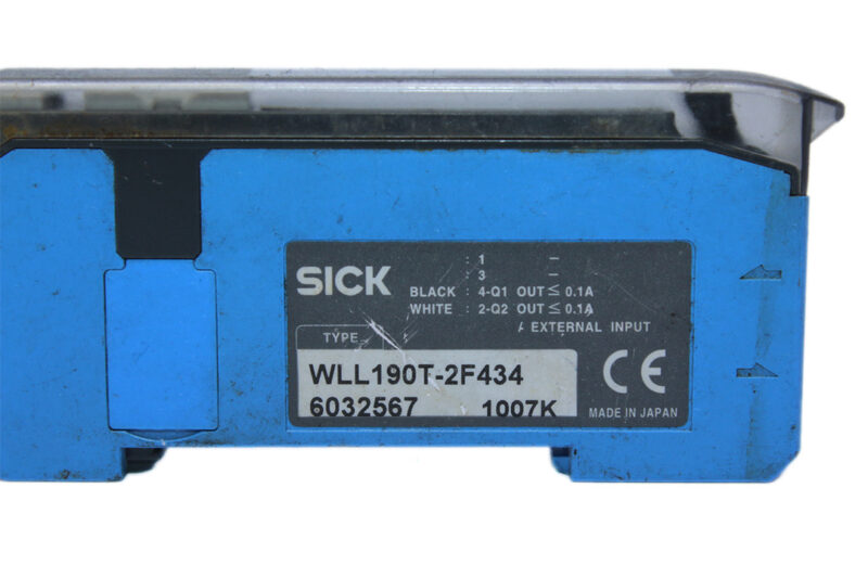 SICK WLL190T-2F434 FIBER OPTIC SENSOR 6032567