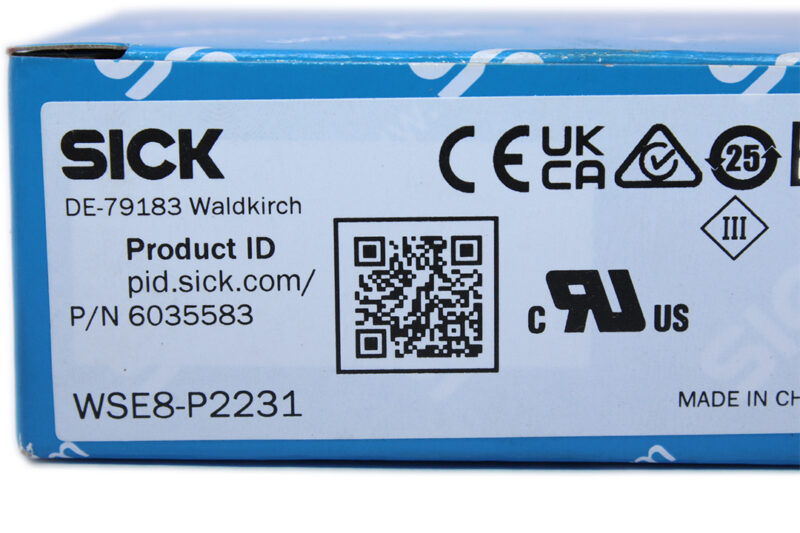 SICK WSE8-P2231 THROUGH-BEAM PHOTOELECTRIC SENSOR 6035583