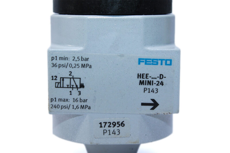 FESTO HEE-D-MINI-24 ON/OFF VALVE 172956