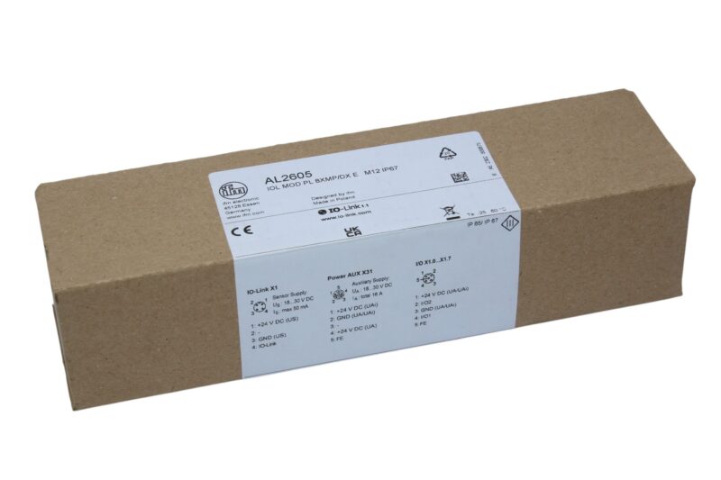 IFM AL2605 IO-LINK INPUT/OUTPUT MODULE IOL MOD PL 8XMP/DX E M12 IP67 - Image 12