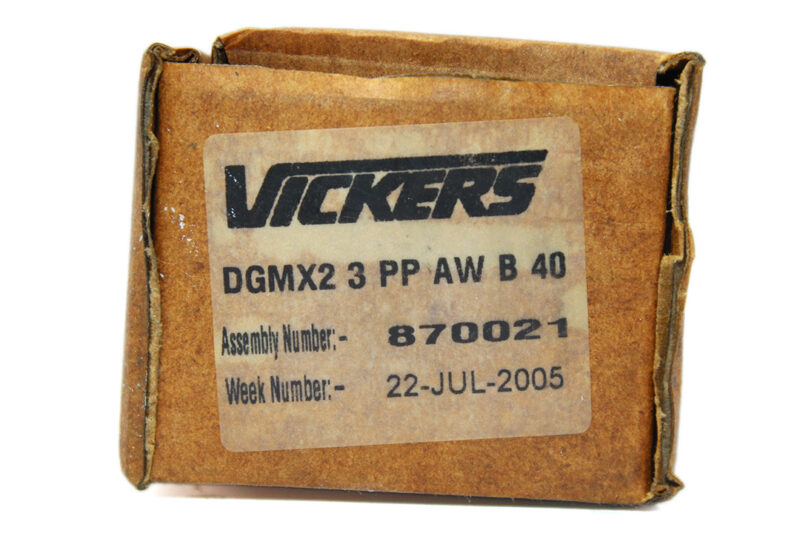 VICKERS DGMX2 3 PP AW B 40 PRESSURE RELIEF VALVE