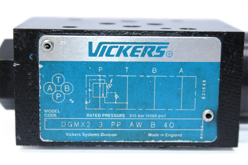 VICKERS DGMX2 3 PP AW B 40 PRESSURE RELIEF VALVE