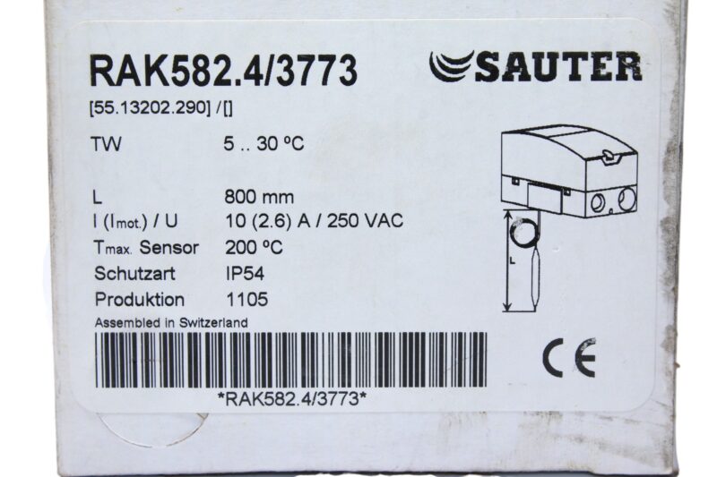 SAUTER RAK582.4/3773 THERMOSTAT UNIVERSEL - Image 2