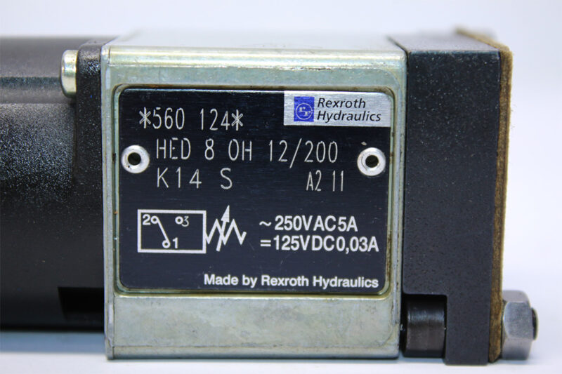 REXROTH R900560124 PRESSURE SWITCH HED 8 OH12/200K14S