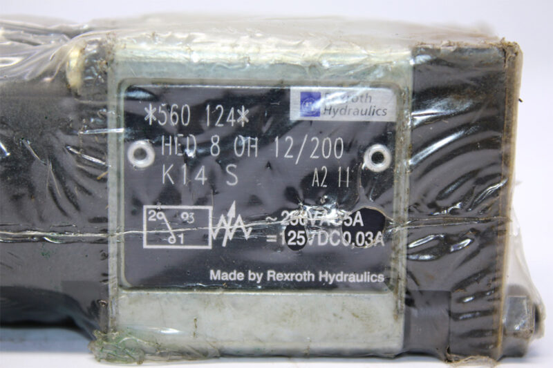 REXROTH R900560124 PRESSURE SWITCH HED 8 OH12/200K14S