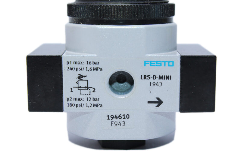 FESTO LRS-1/4-D-MINI PRESSURE CONTROL VALVE 194610