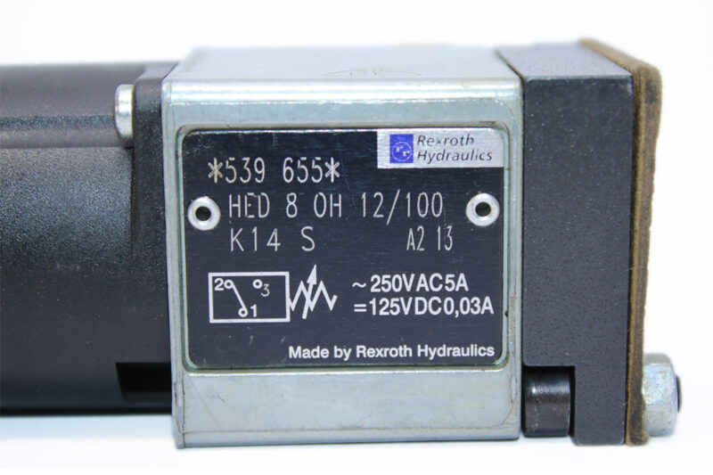 REXROTH R900539655 PRESSURE SWITCH HED 8 OH12/100K14S