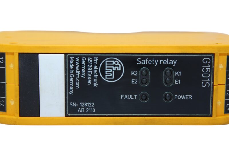 IFM G1501S SAFTEY RELAY - Image 5