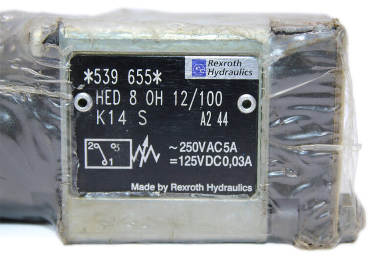 REXROTH R900539655 PRESSURE SWITCH HED 8 OH12/100K14S