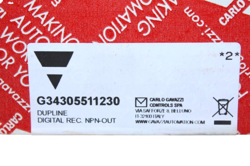 CARLO GAVAZZI G34305511230 DUPLINE RECEIVER - Image 2