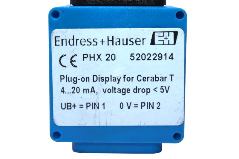 ENDRESS+HAUSER	PHX 20 PLUG-ON DISPLAY - Image 2