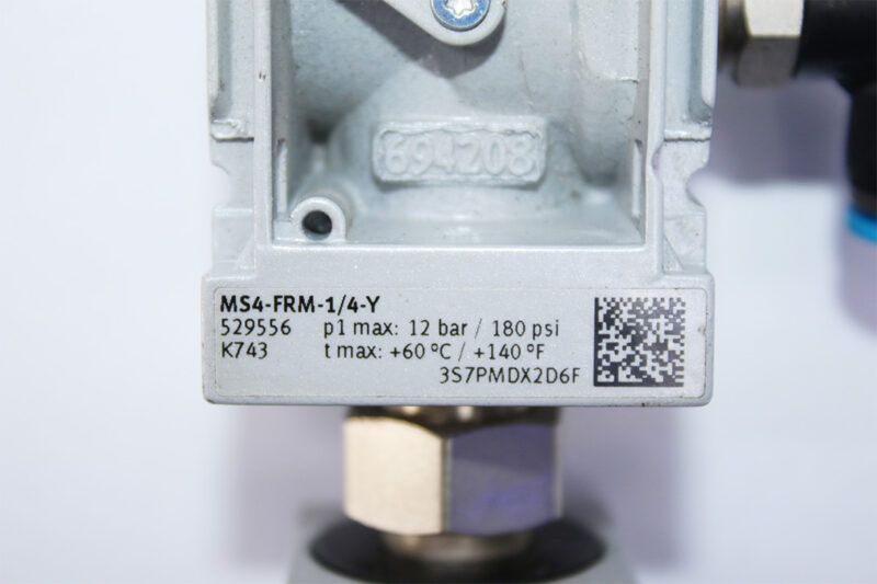 FESTO MS4-FRM-1/4-Y BRANCHING MODULE 529556