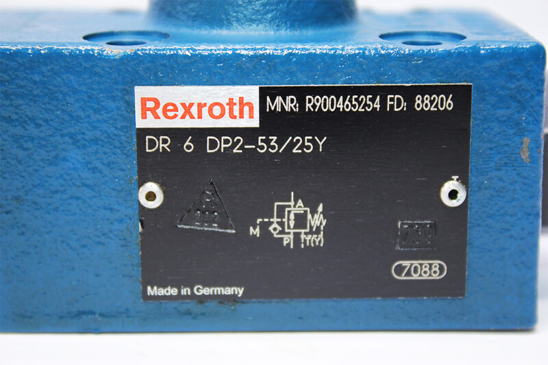 REXROTH R900465254 PRESSURE REDUCING VALVE DR6DP2-53/25Y