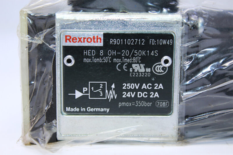 REXROTH R901102712 PRESSURE SWITCH HED 8 OH-20/50K14S