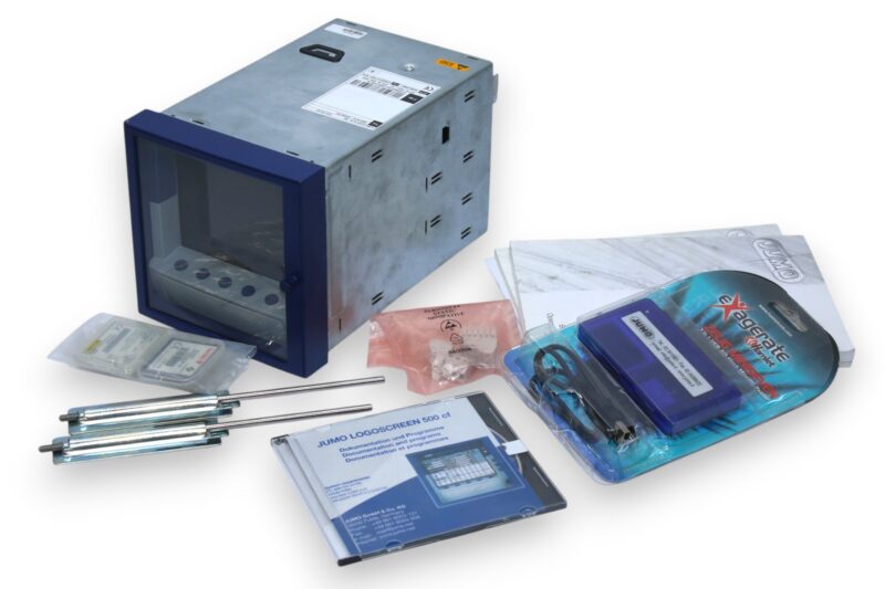 JUMO LOGOSCREEN 500 CF 706510/15-23/020.261 PAPERLESS RECORDER