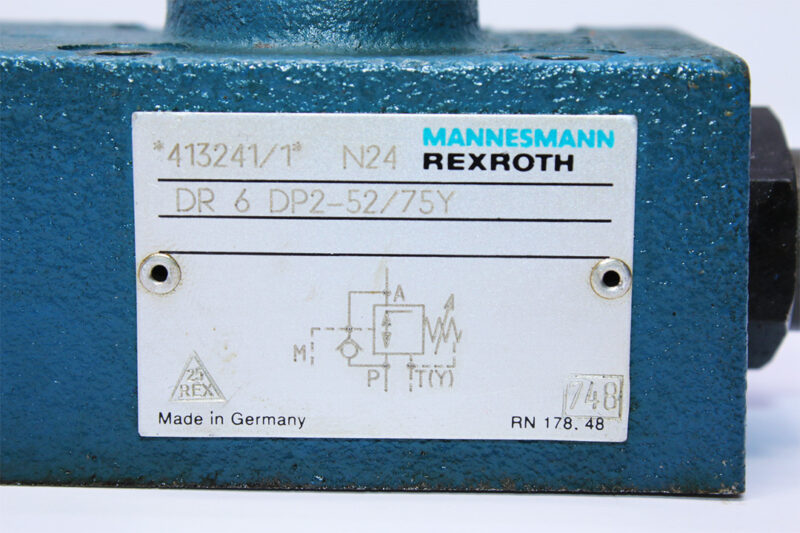 REXROTH R900413241 PRESSURE REDUCING VALVE DR6DP2-52/75Y