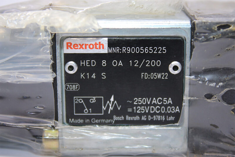 REXROTH R900565225 PRESSURE SWITCH HED 8 OA 12/200 K14 S